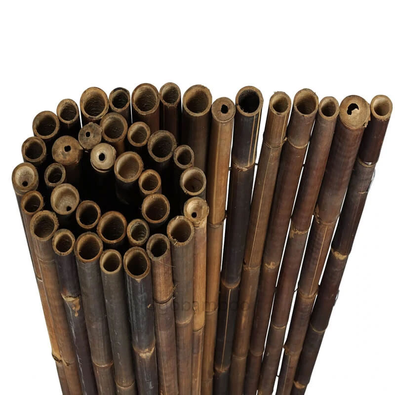 Dunkelbraune Bambusrolle Gigant