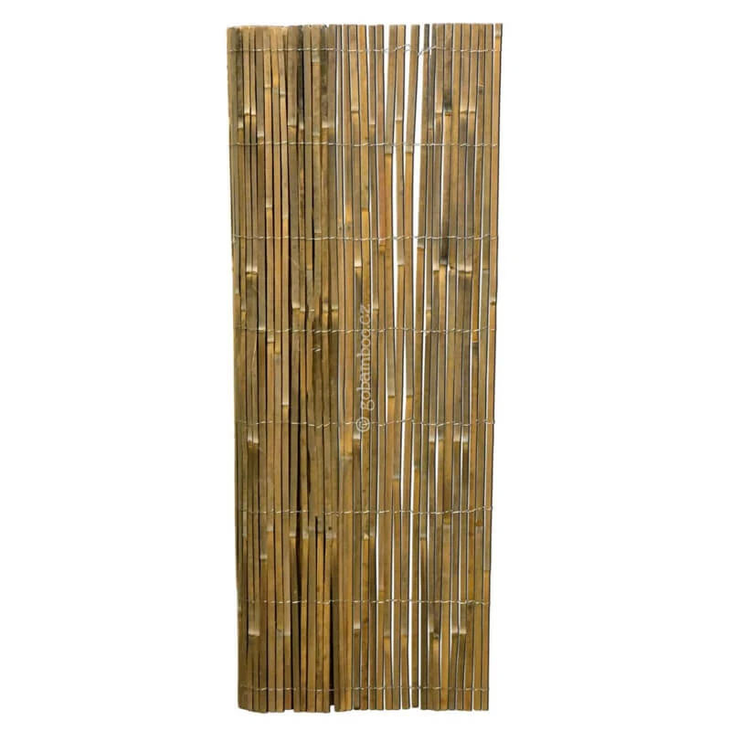 Gespaltener Bambuszaun