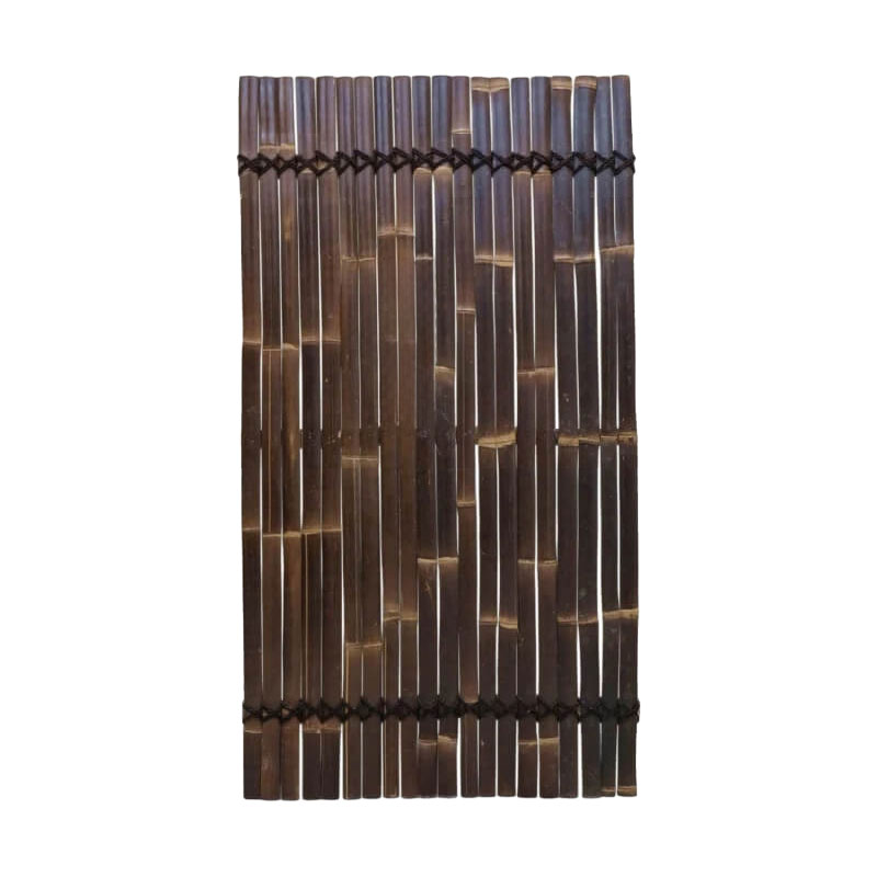 Bambuslamellen-Panel dunkelbraun