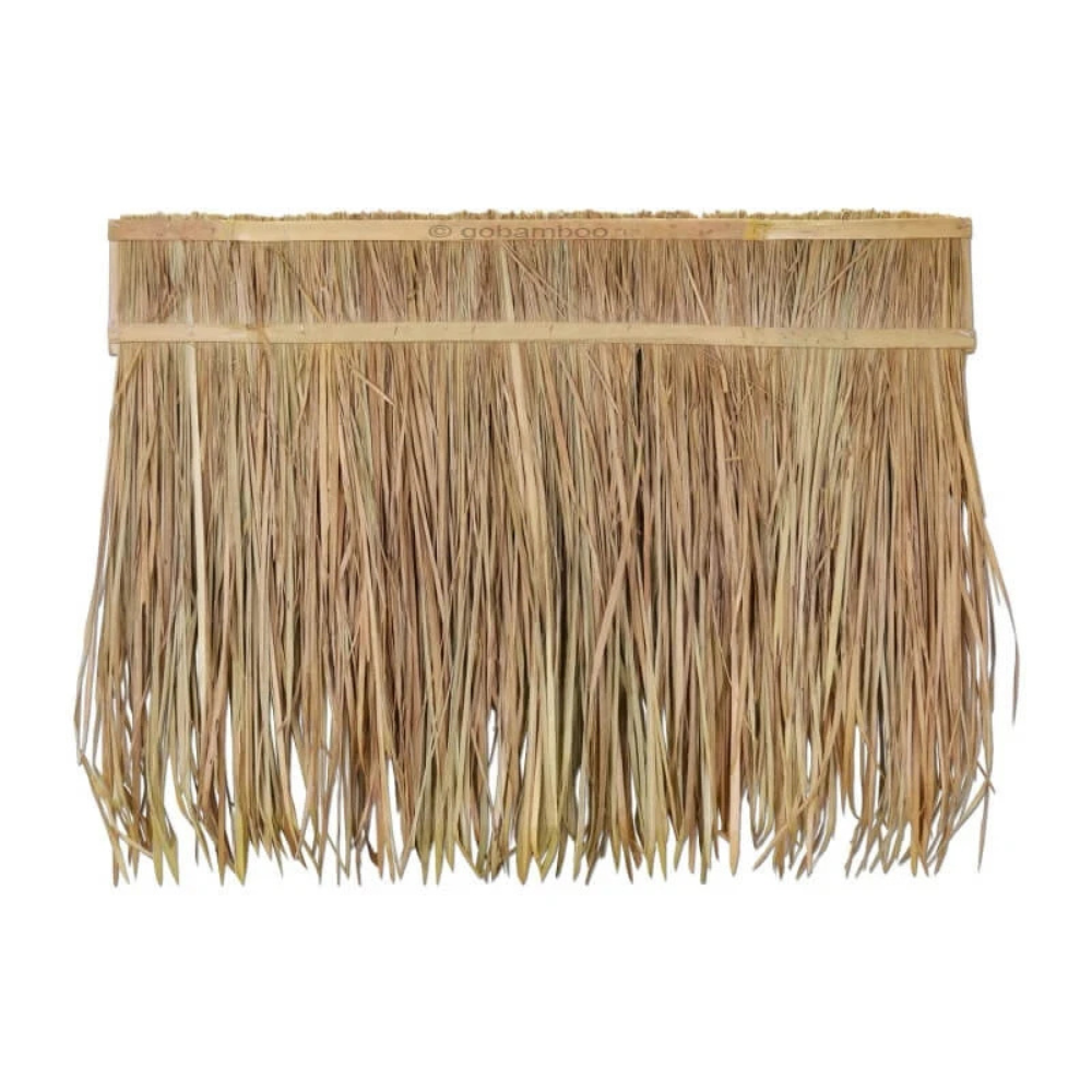 Panel dachowy z liści palmowych